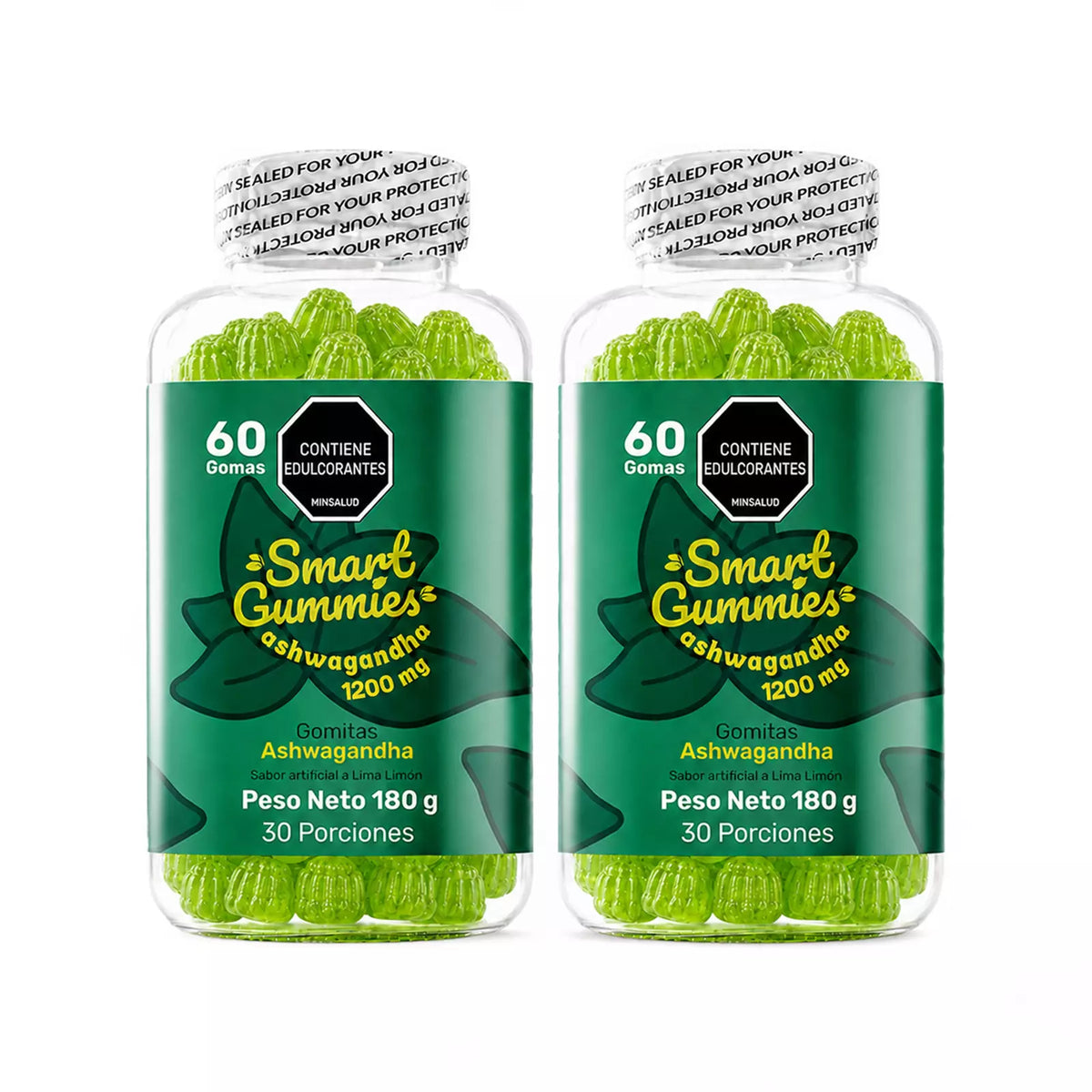 Gomas Ashwangadha 1200 mg, 60 gomas