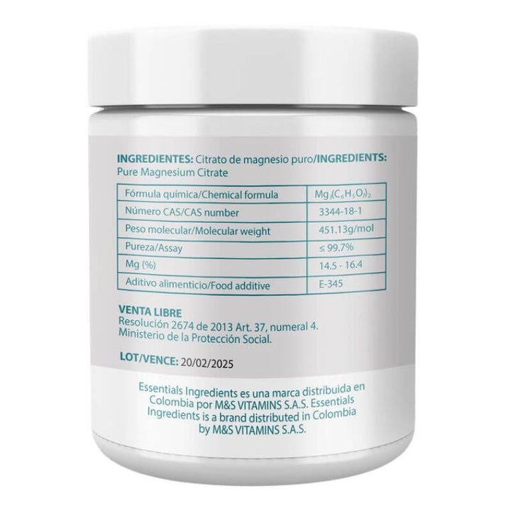 magnesium citrate 
