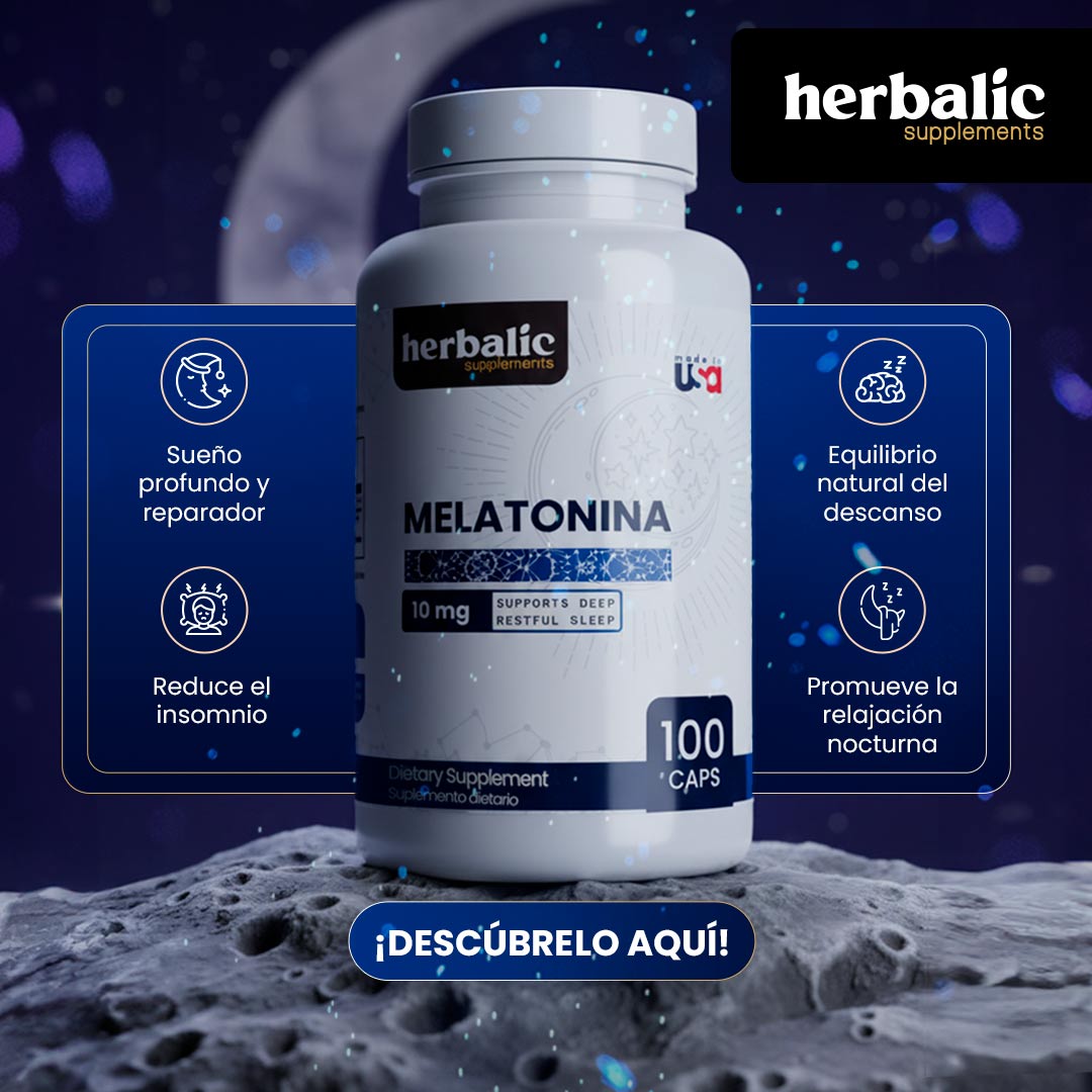 melatonina suplemento natural para dormir mejor y regular el sueño