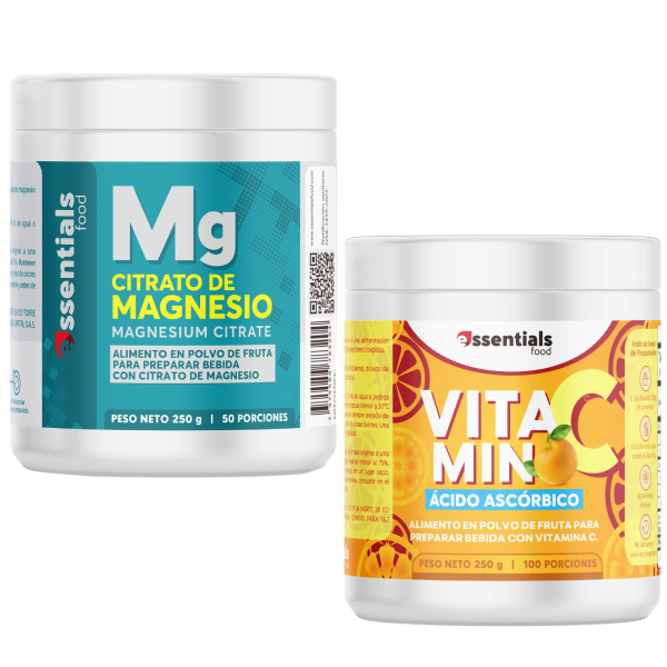 Promo citrato magnesio y vitamina c en polvo — imagen 2