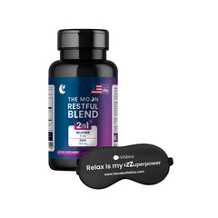 Restful Blend: Melatonina + GABA, 60 cápsulas + Antifaz Gratis