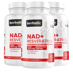 NAD + Resveratrol combo X3