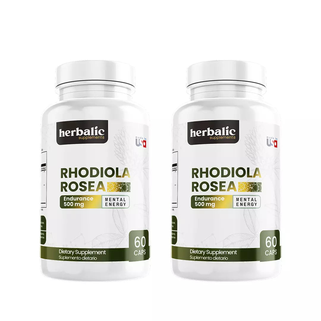 Rhodiola Rosea 300 mg 10:1, 60 cápsulas