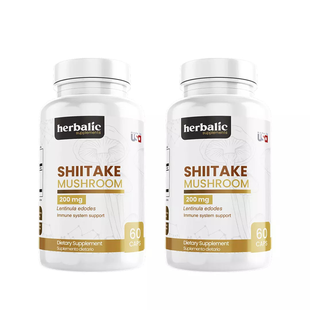 Shiitake 200 mg, 60 cápsulas