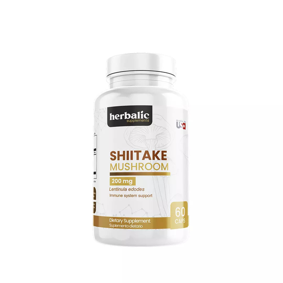 Shiitake 200 mg, 60 cápsulas