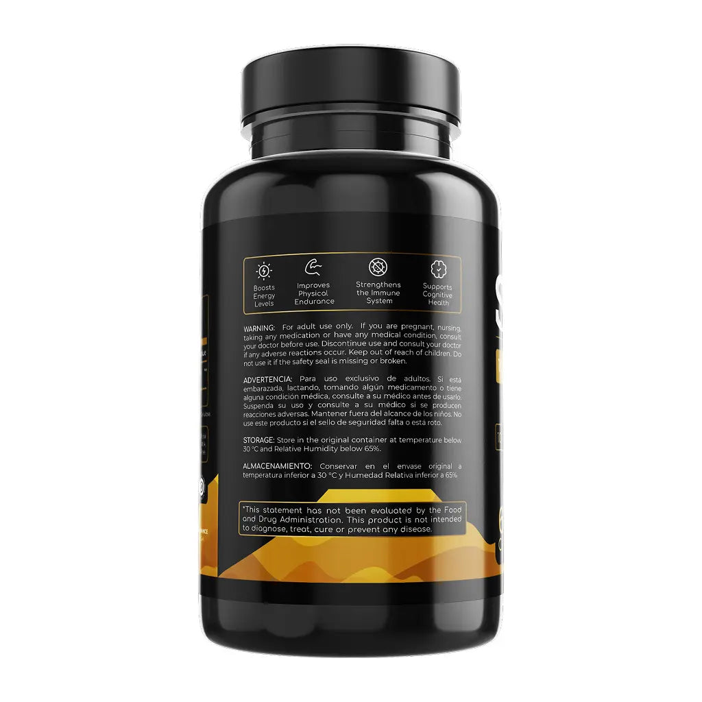 Shilajit 10.000 mg, 60 cápsulas — imagen 3