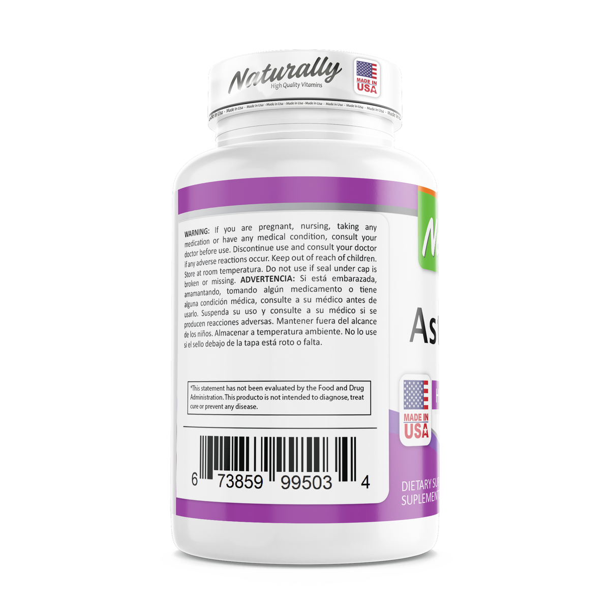 Astaxanthin 25 mg, 60 cápsulas