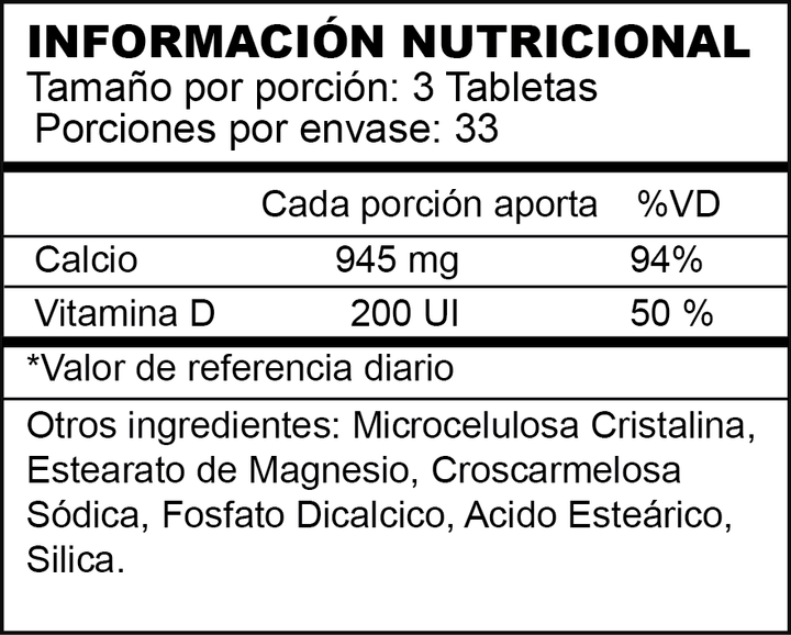 Citrato de Calcio Colombia